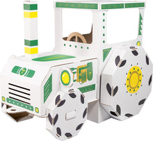 Load image into Gallery viewer, Tractor Cardboard Playhouse by small foot