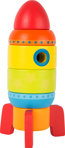 Colourful Stacking Rocket by small foot