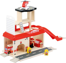 Load image into Gallery viewer, Fire Station with Accessories by smallfoot