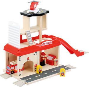 Fire Station with Accessories by smallfoot