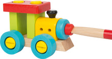 Load image into Gallery viewer, Wooden Construction Train by small foot