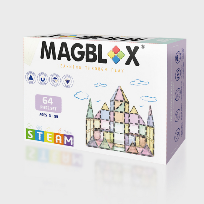 MAGBLOX® 64PCS Light Colour Set *restock*