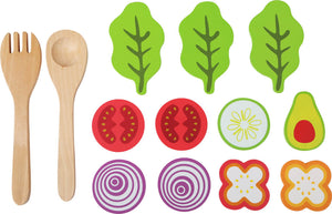 Wooden Salad Set by smallfoot