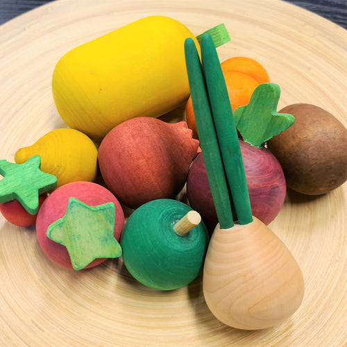 Wooden Fruit & Veg Set