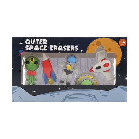 Outer Space Erasers Box Set