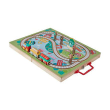 Load image into Gallery viewer, Wooden Carry Along Railroad Set *restock*