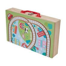 Load image into Gallery viewer, Wooden Carry Along Railroad Set *restock*