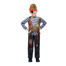 Load image into Gallery viewer, Pirate Costume (4-6y)