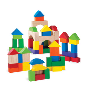 Geometric Wooden Blocks 75-pc (Wonderworld) *RESTOCK*