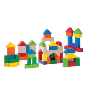 Geometric Wooden Blocks 75-pc (Wonderworld) *RESTOCK*