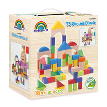 Load image into Gallery viewer, Geometric Wooden Blocks 75-pc (Wonderworld) *RESTOCK*